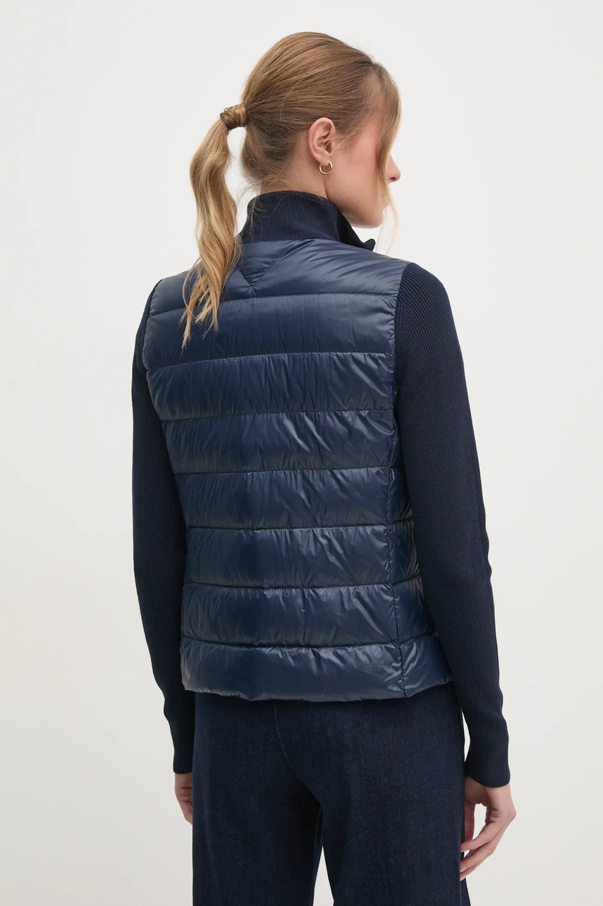 Куртка Tommy Hilfiger жіноча колір синій перехідна WW0WW43771 