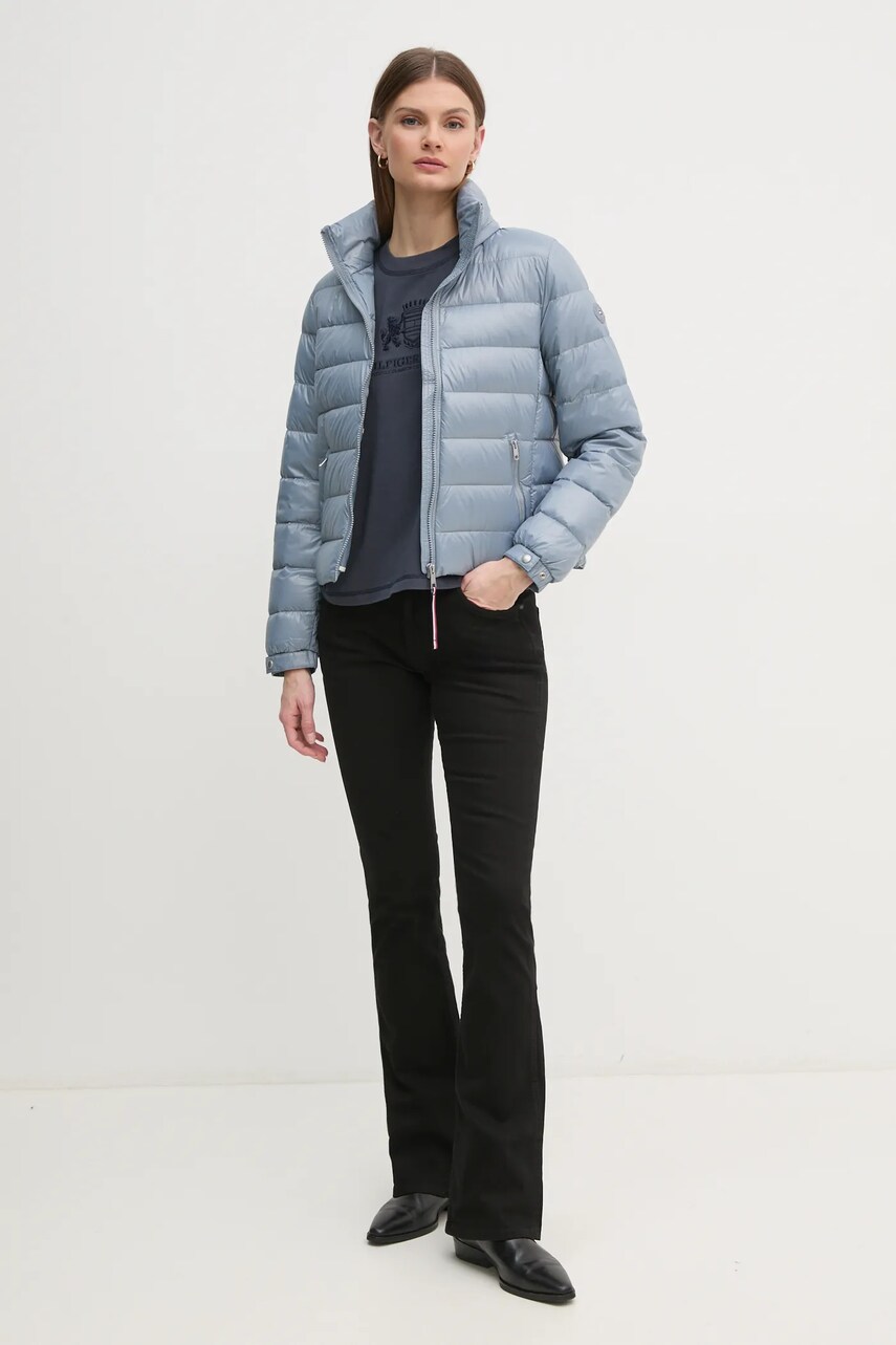 Пуховая куртка Tommy Hilfiger женская переходная WW0WW44980 Пуховая куртка Tommy Hilfiger женская переходная WW0WW44980