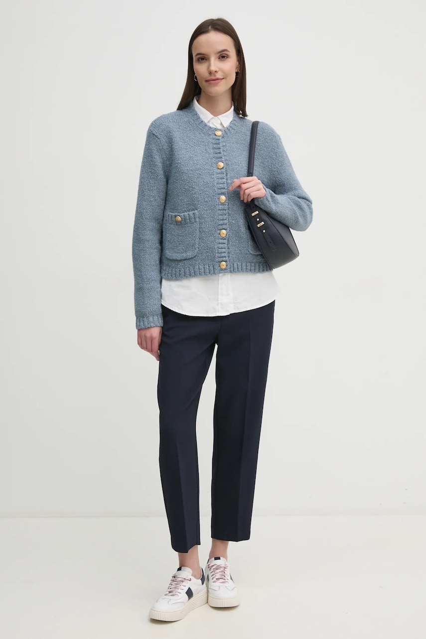 Кардиган с примесью шерсти Tommy Hilfiger WW0WW44473 Кардиган с примесью шерсти Tommy Hilfiger WW0WW44473