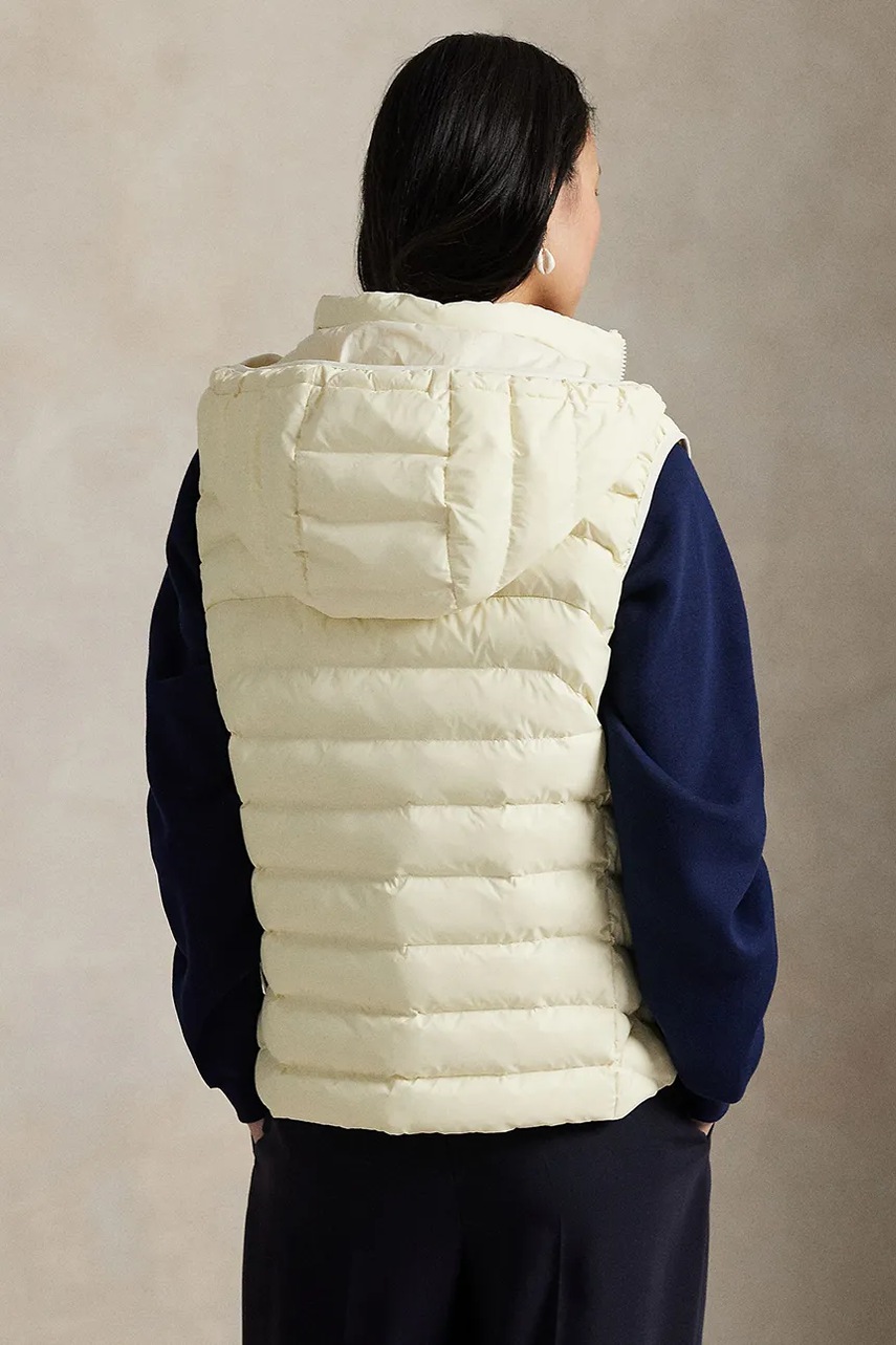 Безрукавка Polo Ralph Lauren цвет коричневый зимняя 211958935