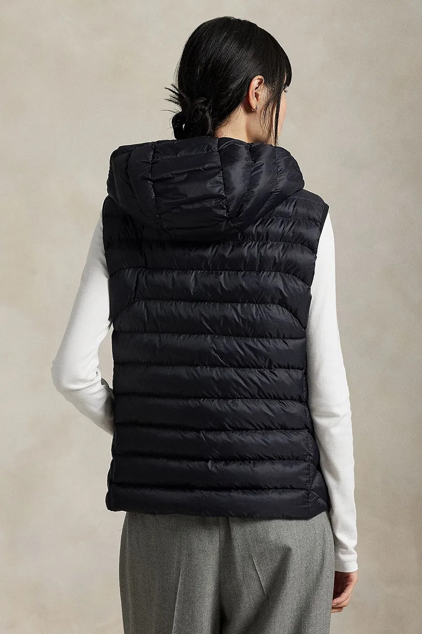 Безрукавка Polo Ralph Lauren цвет коричневый зимняя 211958935