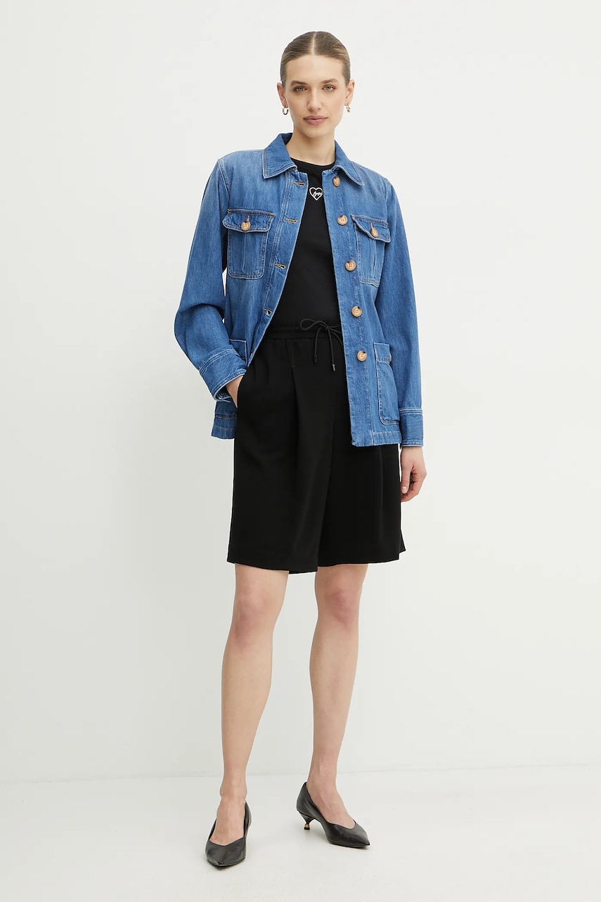 Джинсовая куртка Twinset переходная 251TP2610 Джинсовая куртка Twinset переходная 251TP2610