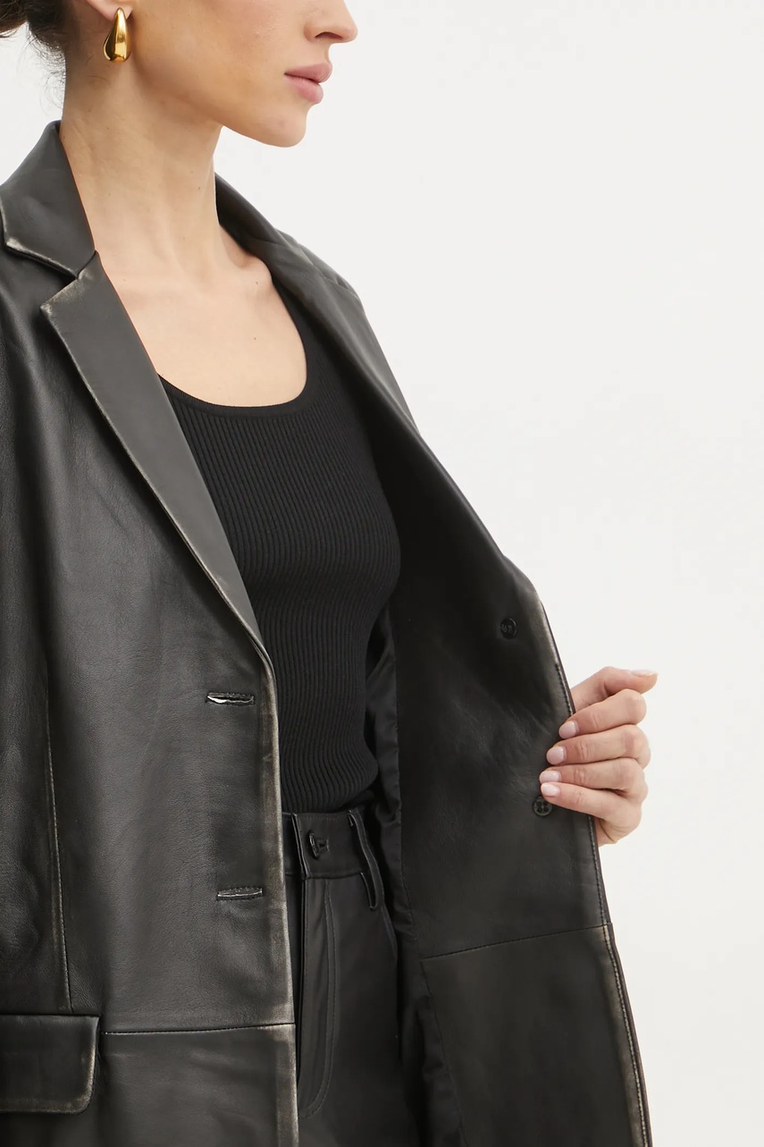 Δερμάτινο σακάκι Liviana Conti φωτογραφία