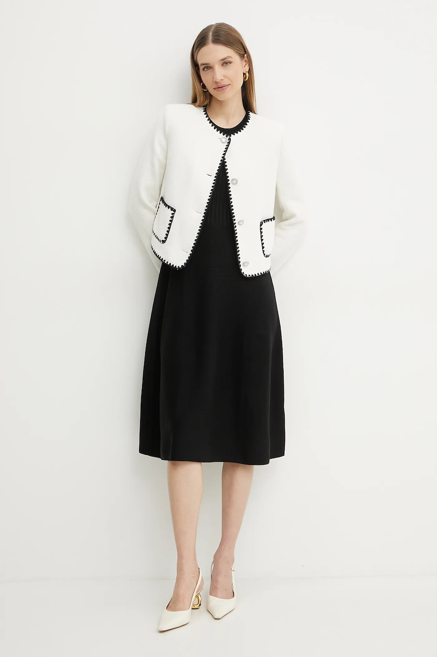 Пиджак Guess LUCILLA цвет бежевый однобортный однотонный W5RN20 WGVQ2 Пиджак Guess LUCILLA цвет бежевый однобортный однотонный W5RN20 WGVQ2