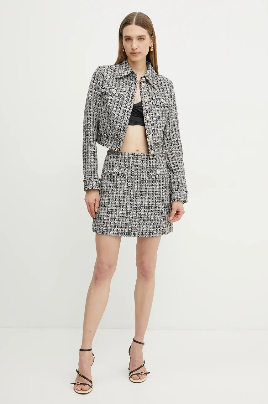 Куртка Guess женская цвет чёрный переходная W5RN47 WGW82 Куртка Guess женская цвет чёрный переходная W5RN47 WGW82