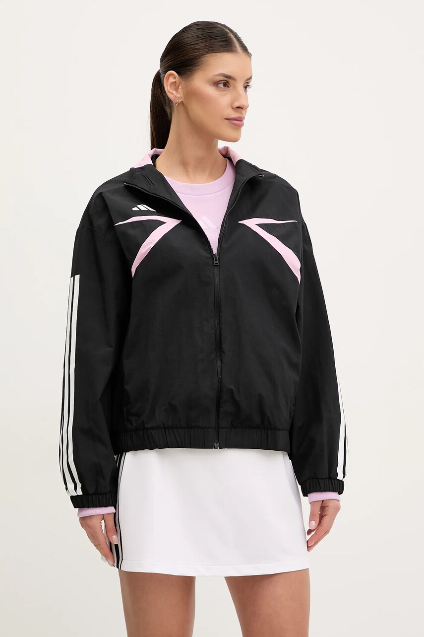 adidas geaca Tiro culoarea negru, de tranzitie, JG4142