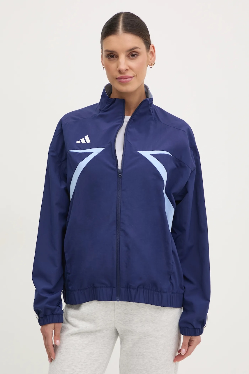 adidas geacă Tiro culoarea bleumarin, de tranziție, JG4143