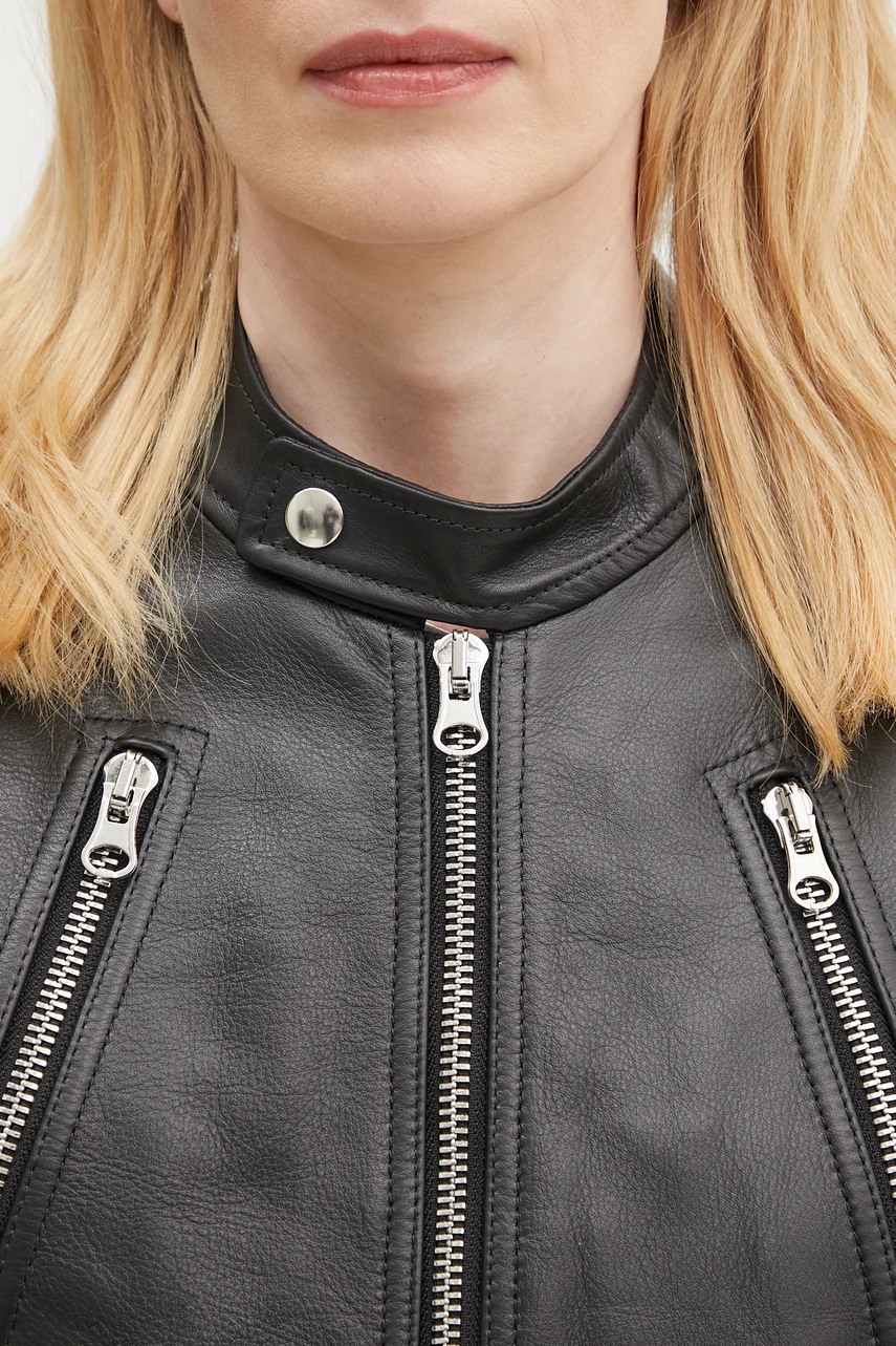 Δερμάτινο μπουφάν MM6 Maison Margiela φωτογραφία