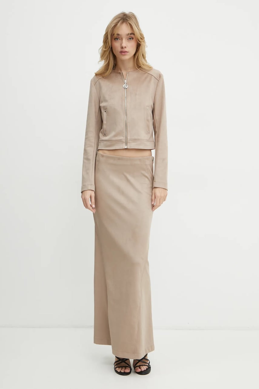 Куртка Guess SERAPHINE женская цвет бежевый переходная W5RL24 WE0L0 Куртка Guess SERAPHINE женская цвет бежевый переходная W5RL24 WE0L0