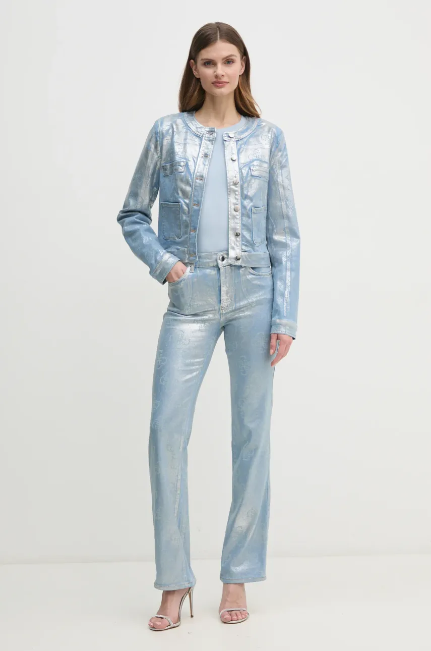 Куртка Guess SAMMY женская цвет серый переходная W5RN11 D5JS1 Куртка Guess SAMMY женская цвет серый переходная W5RN11 D5JS1