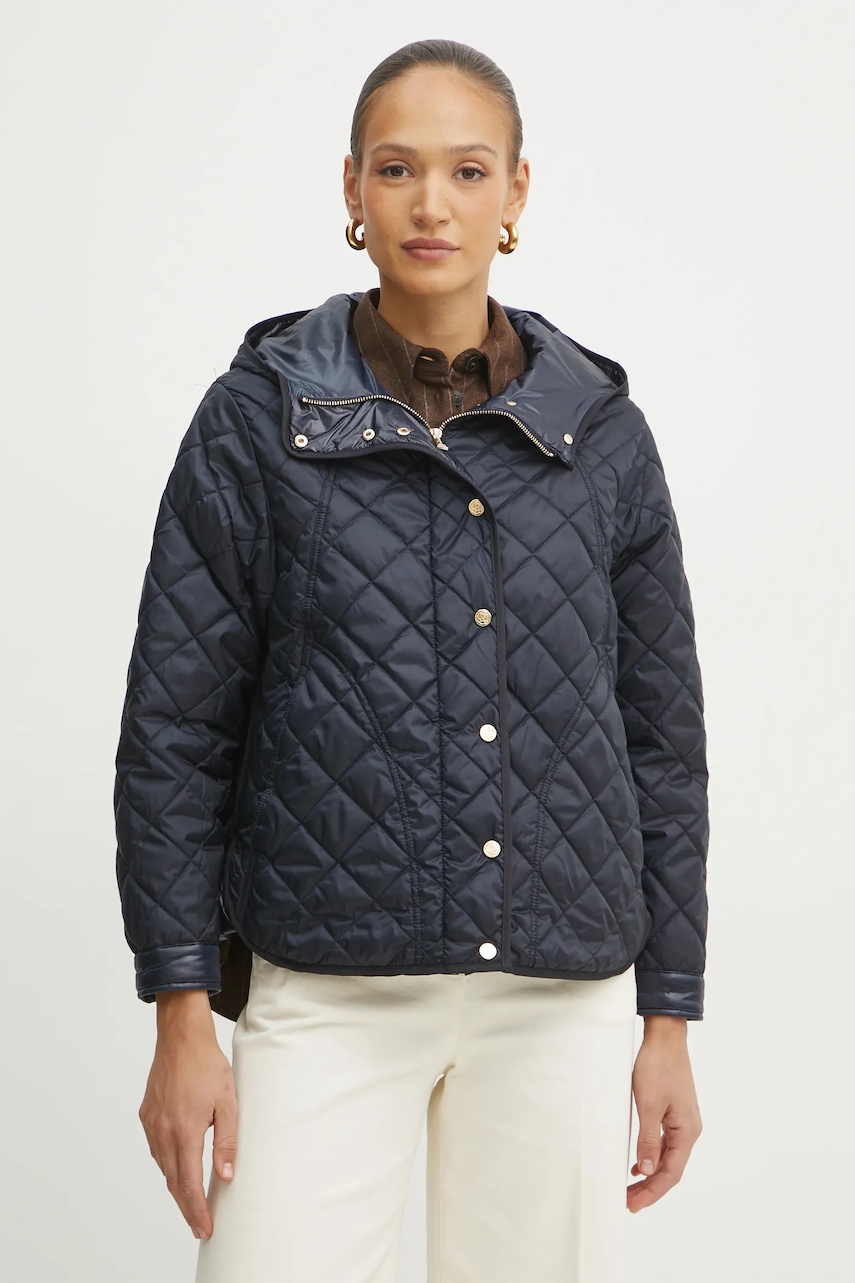 Marella geacă ENGLISH culoarea bleumarin, de tranziție, 2513481024200