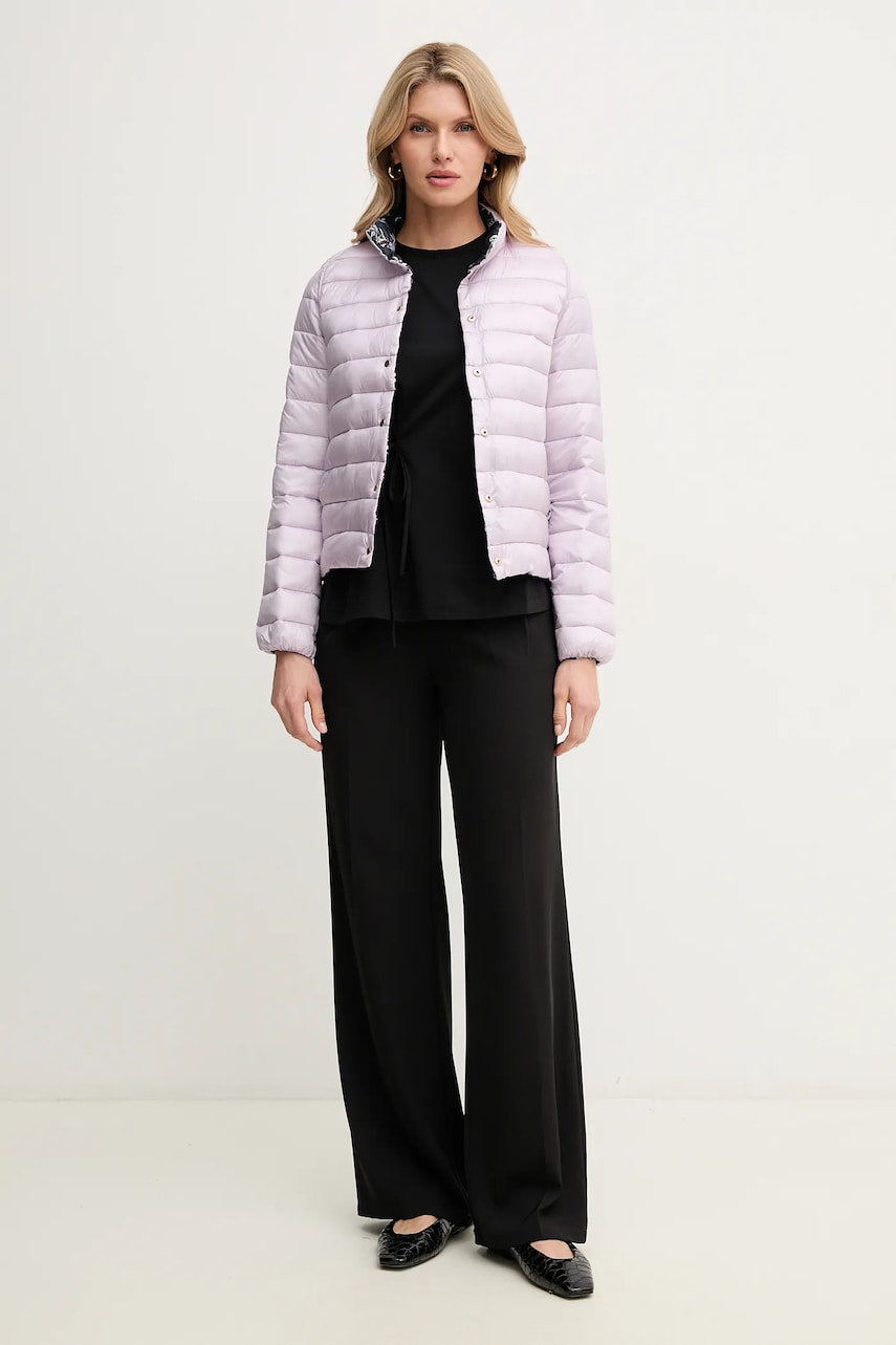 Двусторонняя куртка Marella Emme by Marella цвет синий переходная 2515481081200 Двусторонняя куртка Marella Emme by Marella цвет синий переходная 2515481081200