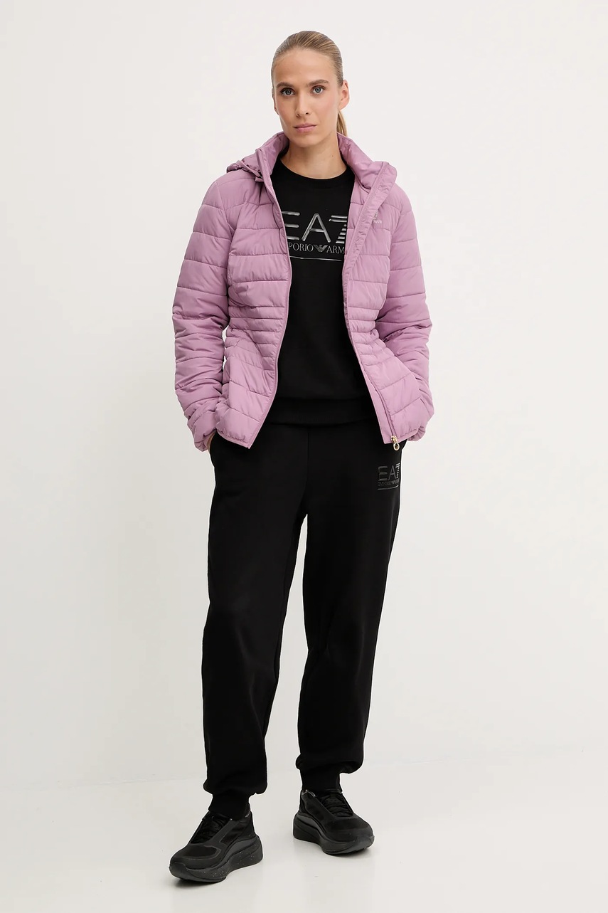 Куртка EA7 Emporio Armani цвет оранжевый демисезонная TNF8Z.8NTB23