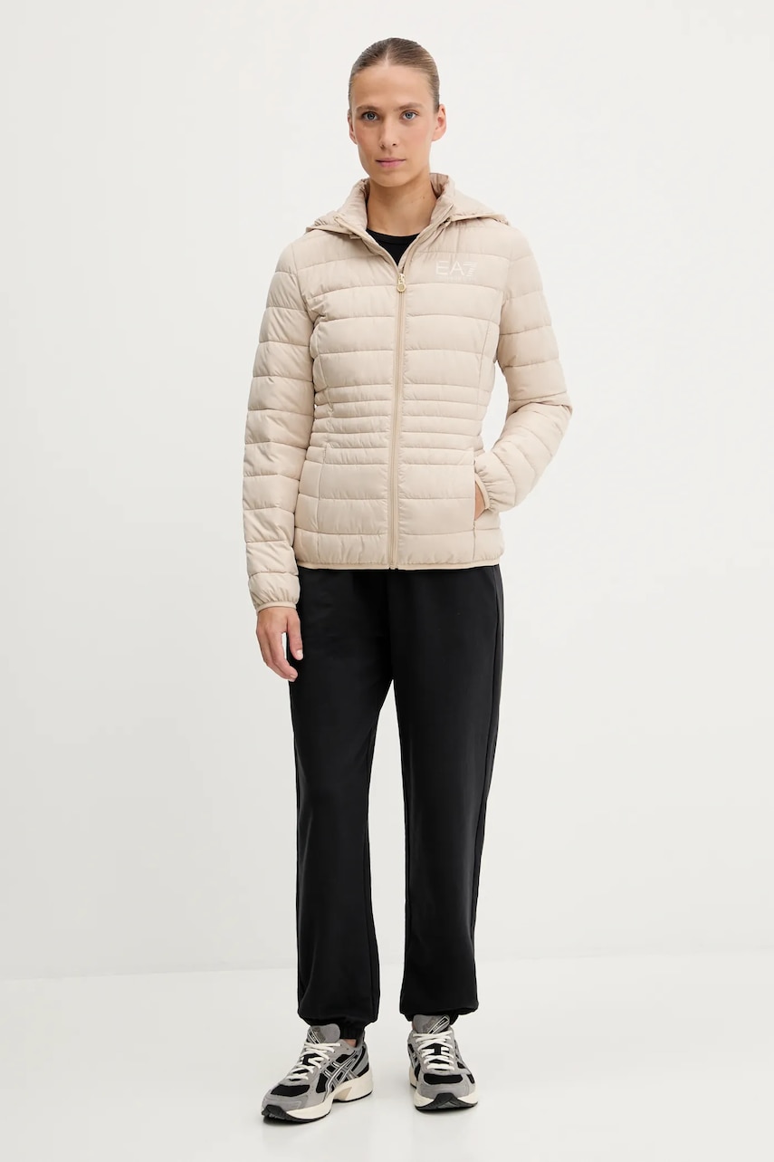 Куртка EA7 Emporio Armani цвет оранжевый переходная TNF8Z.8NTB23 Куртка EA7 Emporio Armani цвет оранжевый переходная TNF8Z.8NTB23