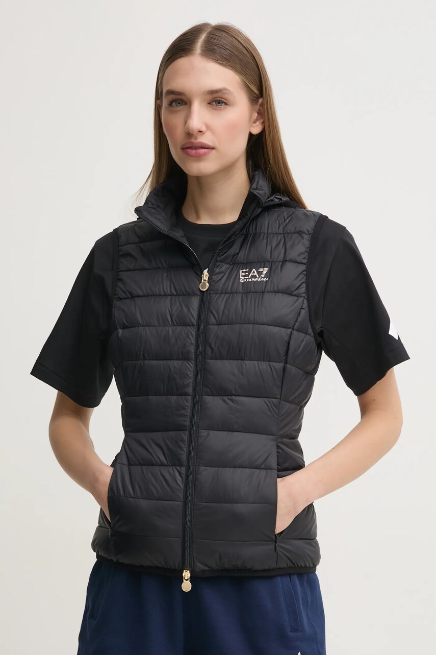 Levně Vesta EA7 Emporio Armani černá barva, AF12477.7W000087
