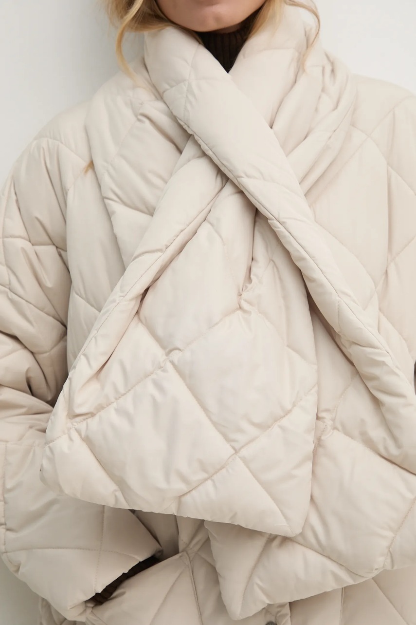 Куртка Barbour жіноча колір бежевий перехідна LQU1802CR11 