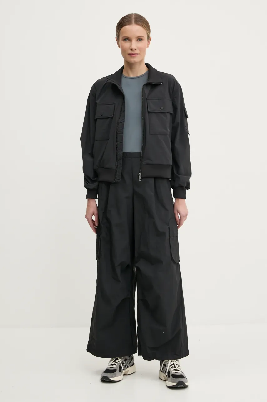 Куртка adidas Originals Essential женская цвет чёрный переходная JD4792 Куртка adidas Originals Essential женская цвет чёрный переходная JD4792