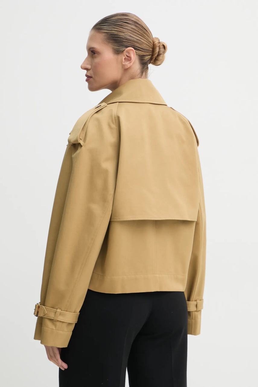 Βαμβακερή καμπαρντίνα Ivy Oak χρώμα: πράσινο, IO119118 φωτογραφία