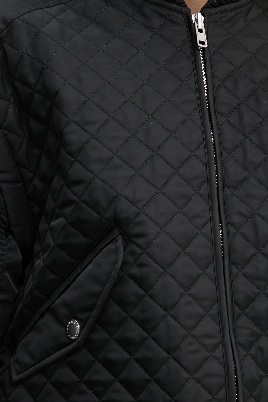 Μπουφάν bomber Stand Studio Kezia γυναικείο, χρώμα: μαύρο, 66377-8669 φωτογραφία