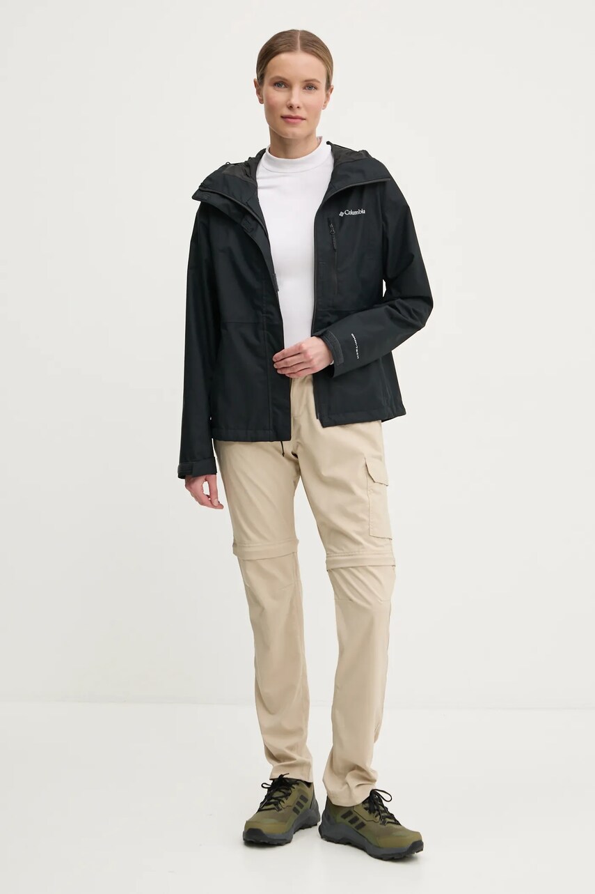 Куртка outdoor Columbia Hikebound цвет чёрный 2086984 Куртка outdoor Columbia Hikebound цвет чёрный 2086984