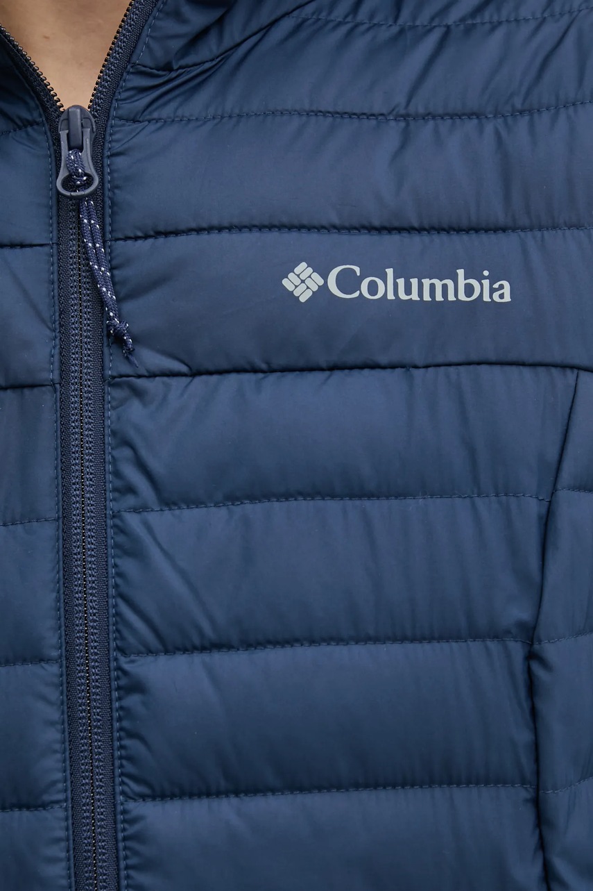 Αθλητικό μπουφάν Columbia Silver Falls II χρώμα: ναυτικό μπλε, 2098672 φωτογραφία