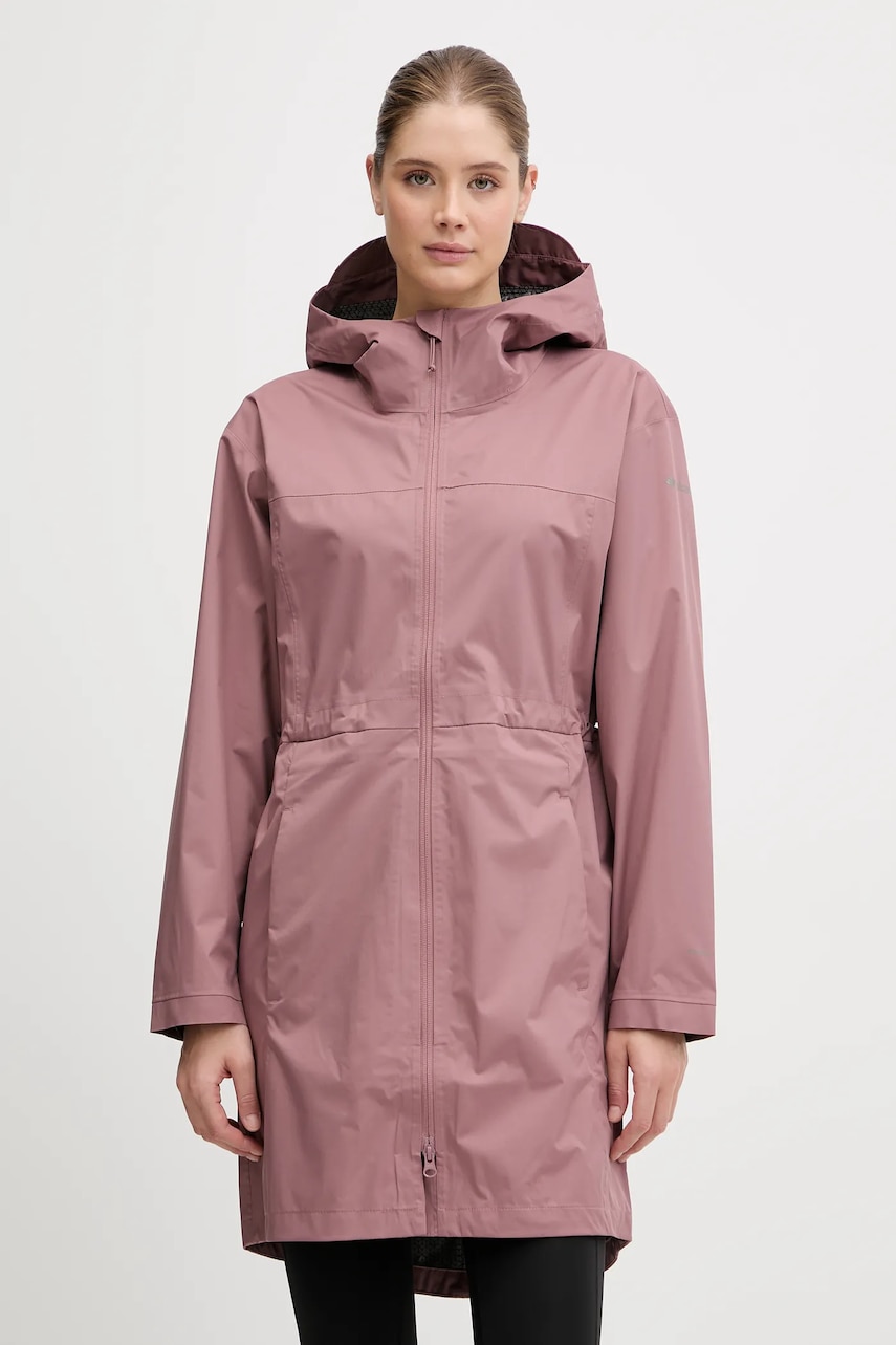 Columbia jacheta de exterior Weekend Adventure culoarea roz, 2116374