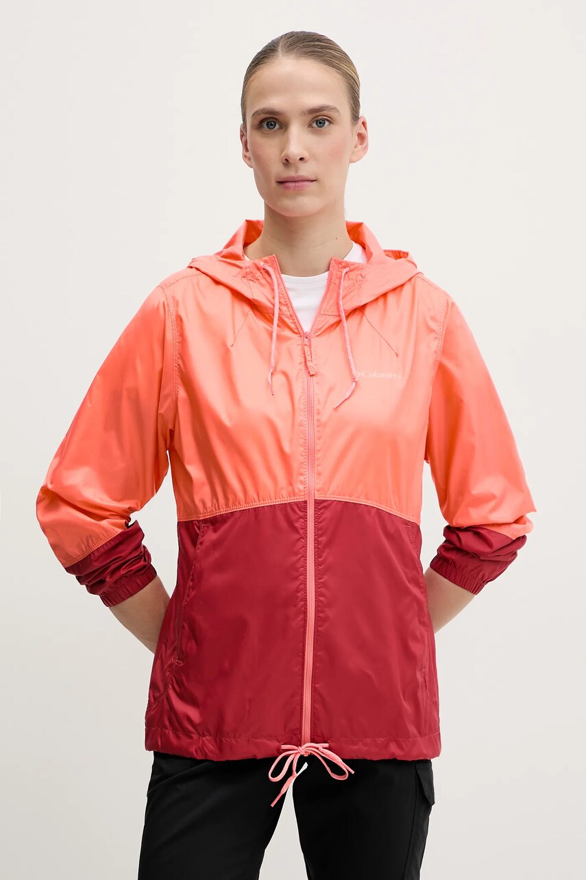 Columbia windbreaker Flash Forward II culoarea portocaliu, 2116531