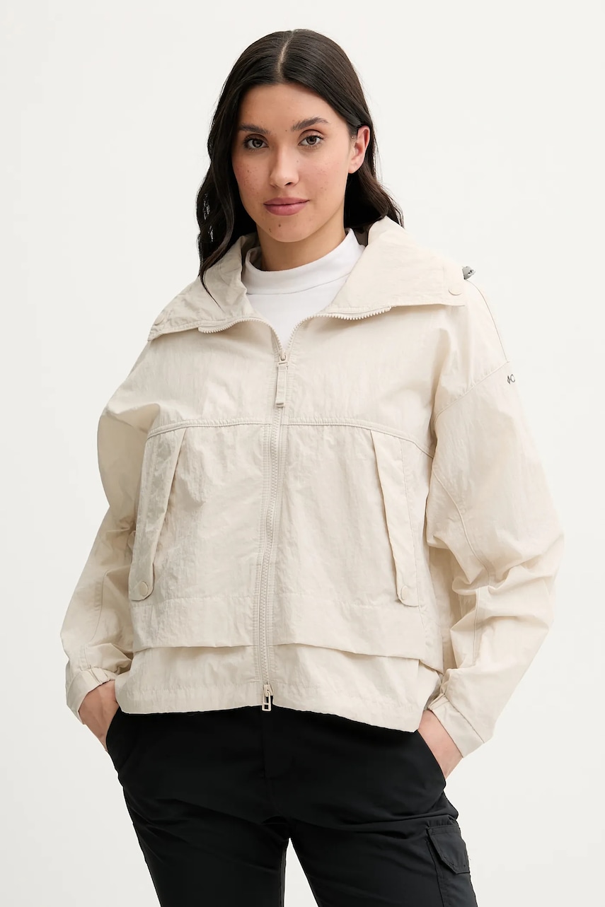 Columbia windbreaker Paracutie II culoarea bej, 2116561