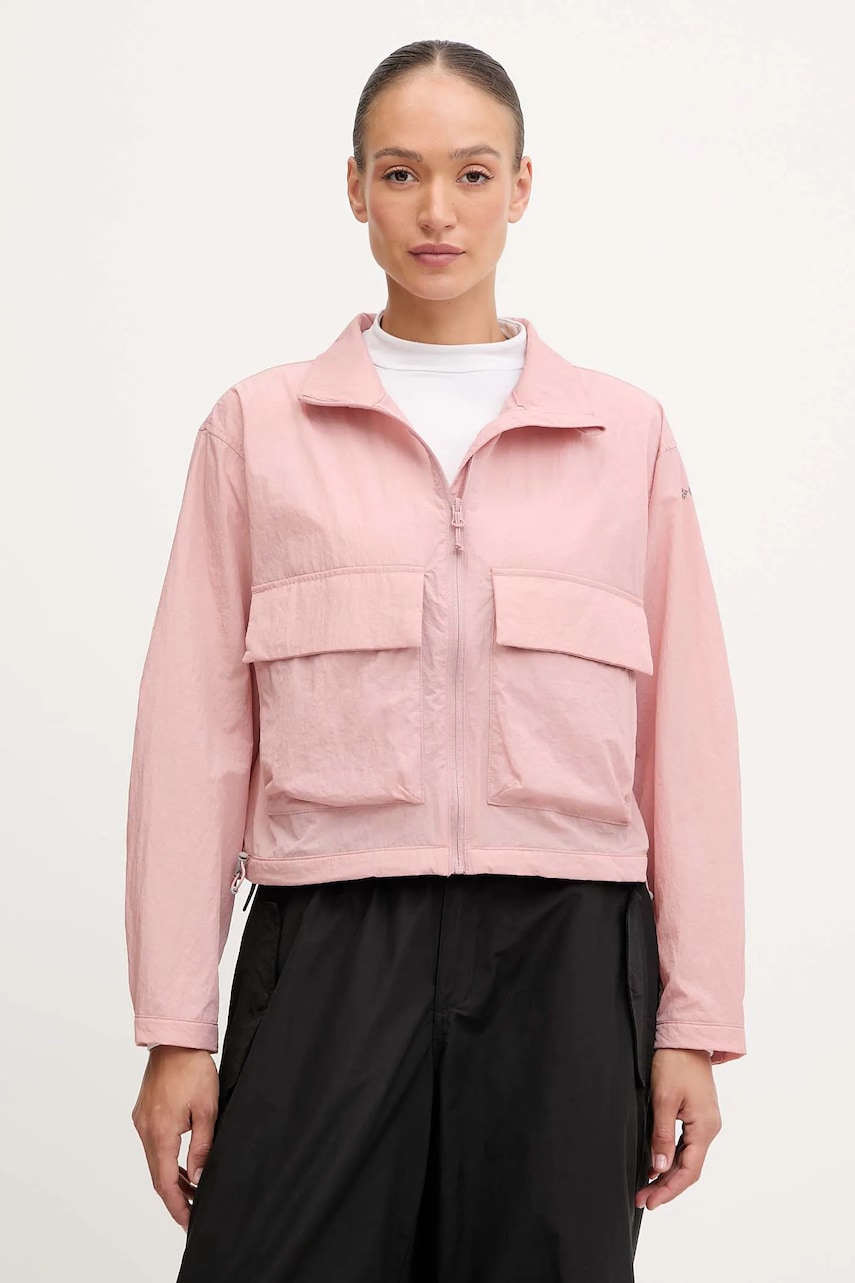 Columbia windbreaker Paracutie culoarea roz, 2116571