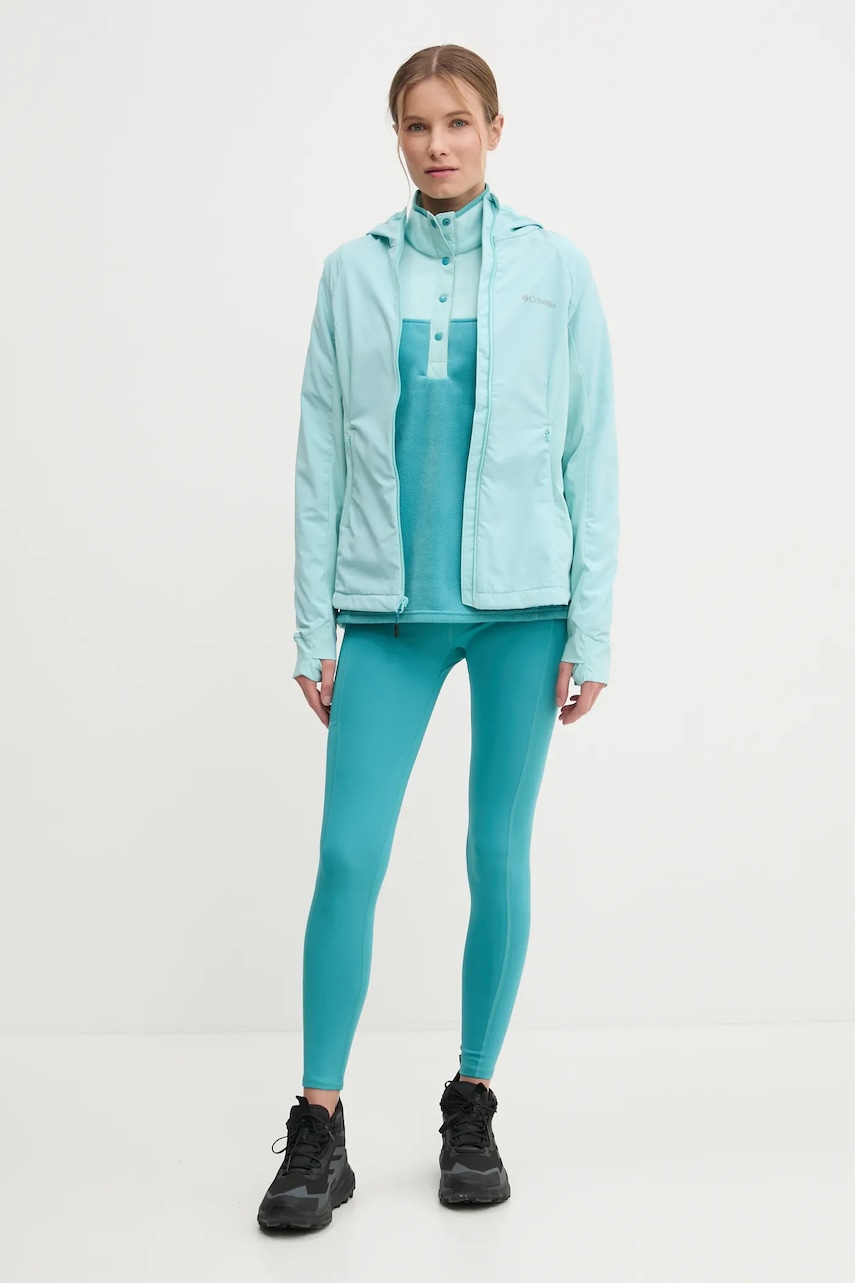Куртка outdoor Columbia Sweet As III цвет бирюзовый 2116661 Куртка outdoor Columbia Sweet As III цвет бирюзовый 2116661