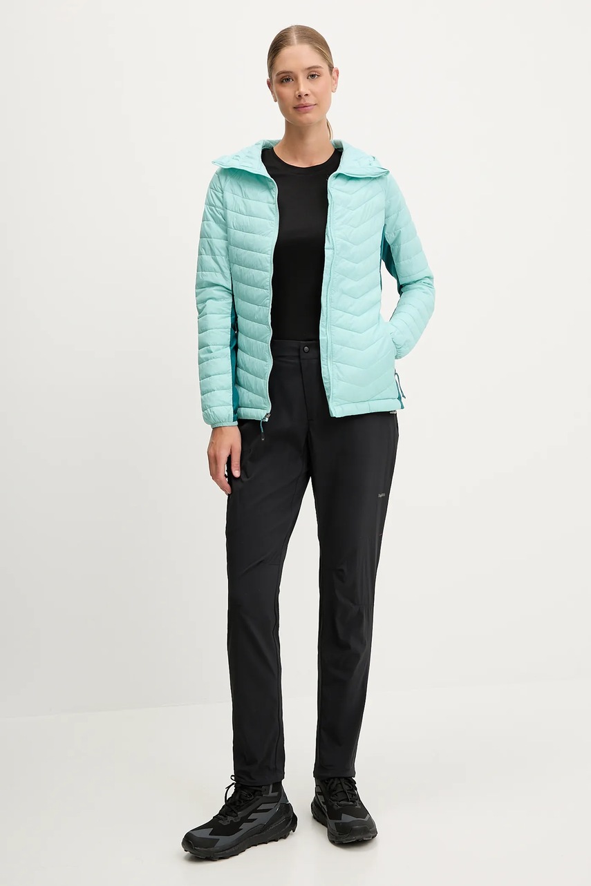 Спортивная куртка Columbia Powder Pass II цвет бирюзовый 2126122