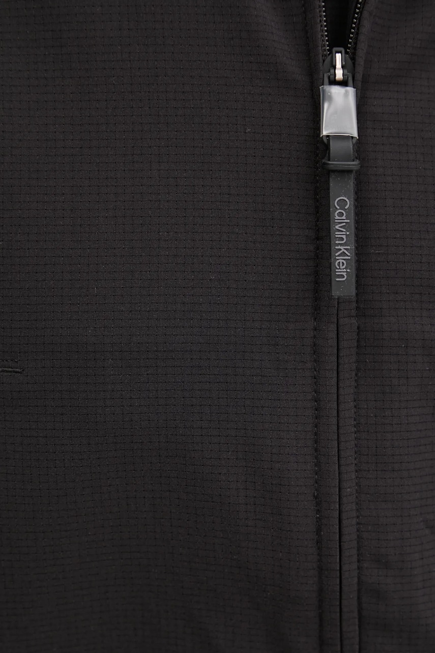 Σακάκι προπόνησης Calvin Klein Performance χρώμα: μαύρο, LVGWS5O502 φωτογραφία