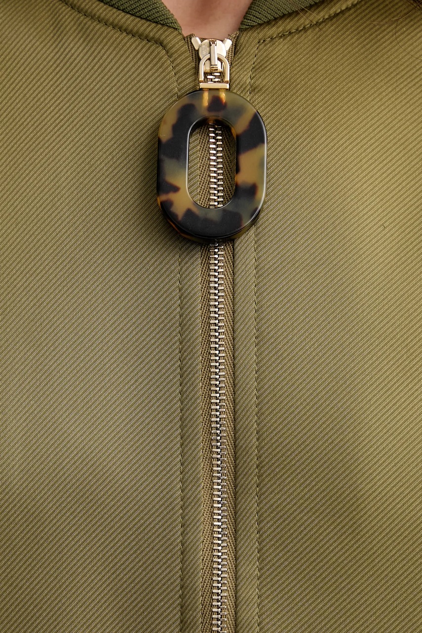 Μπουφάν bomber Simona Corsellini χρώμα: πράσινο, P25CPGB001 φωτογραφία