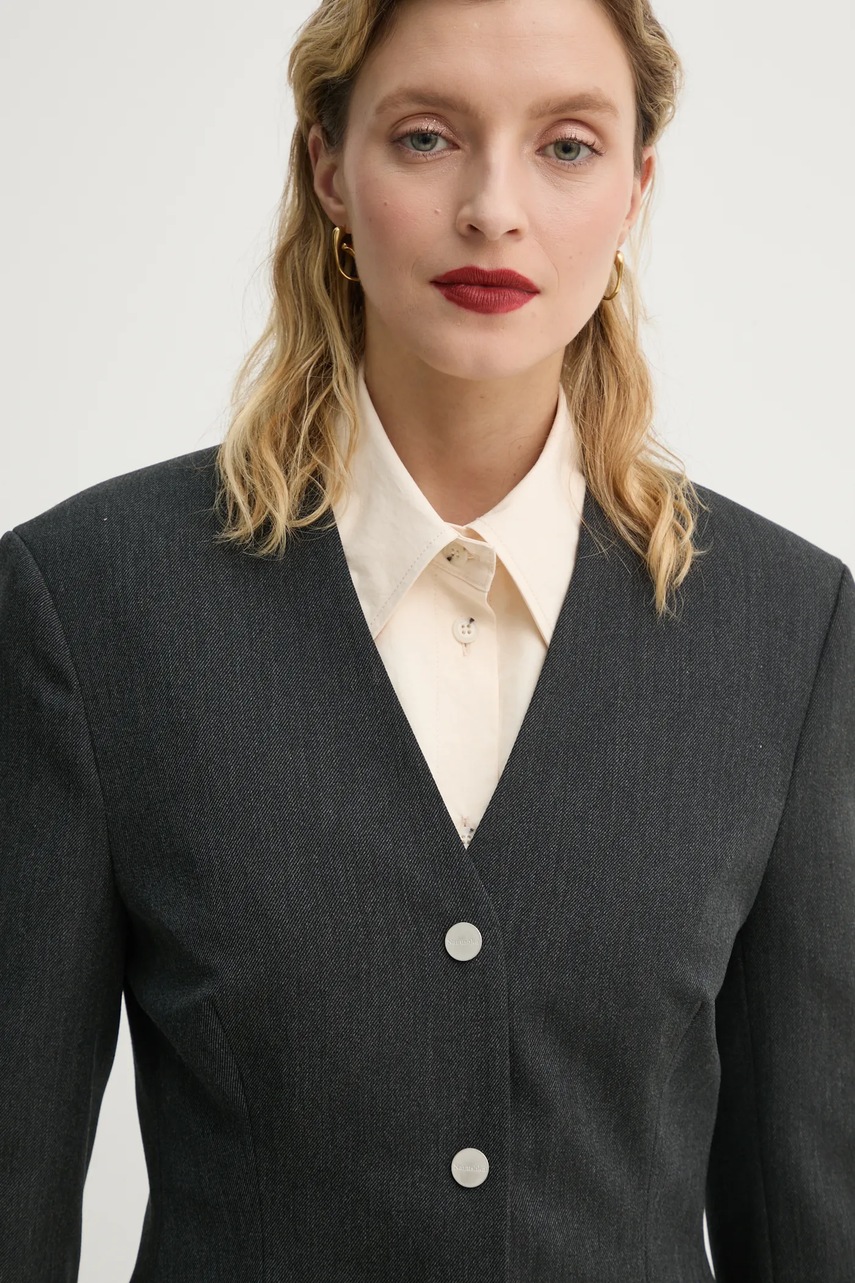 Μάλλινο σακάκι Nanushka LENKE φωτογραφία