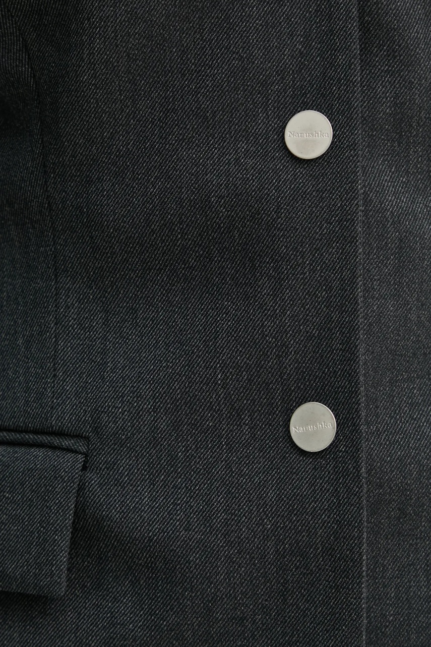 Μάλλινο σακάκι Nanushka LENKE φωτογραφία