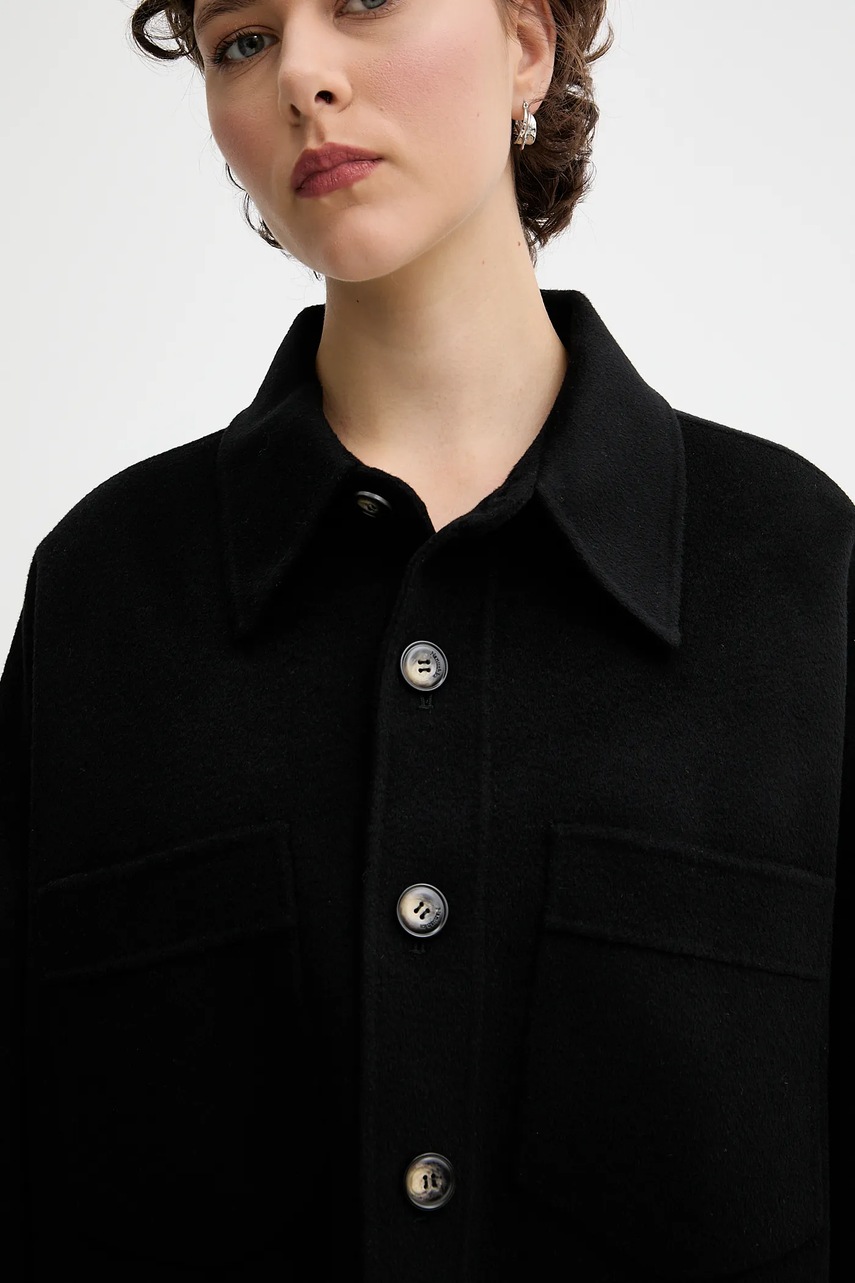 Vlněná košilová bunda Nanushka MARTIN (obrázek 5)