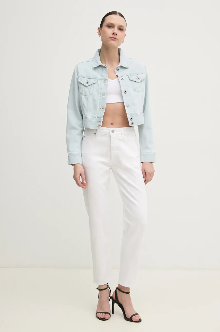 Джинсовая куртка Pepe Jeans CROPPED JACKET переходная PL402431PG2 Джинсовая куртка Pepe Jeans CROPPED JACKET переходная PL402431PG2