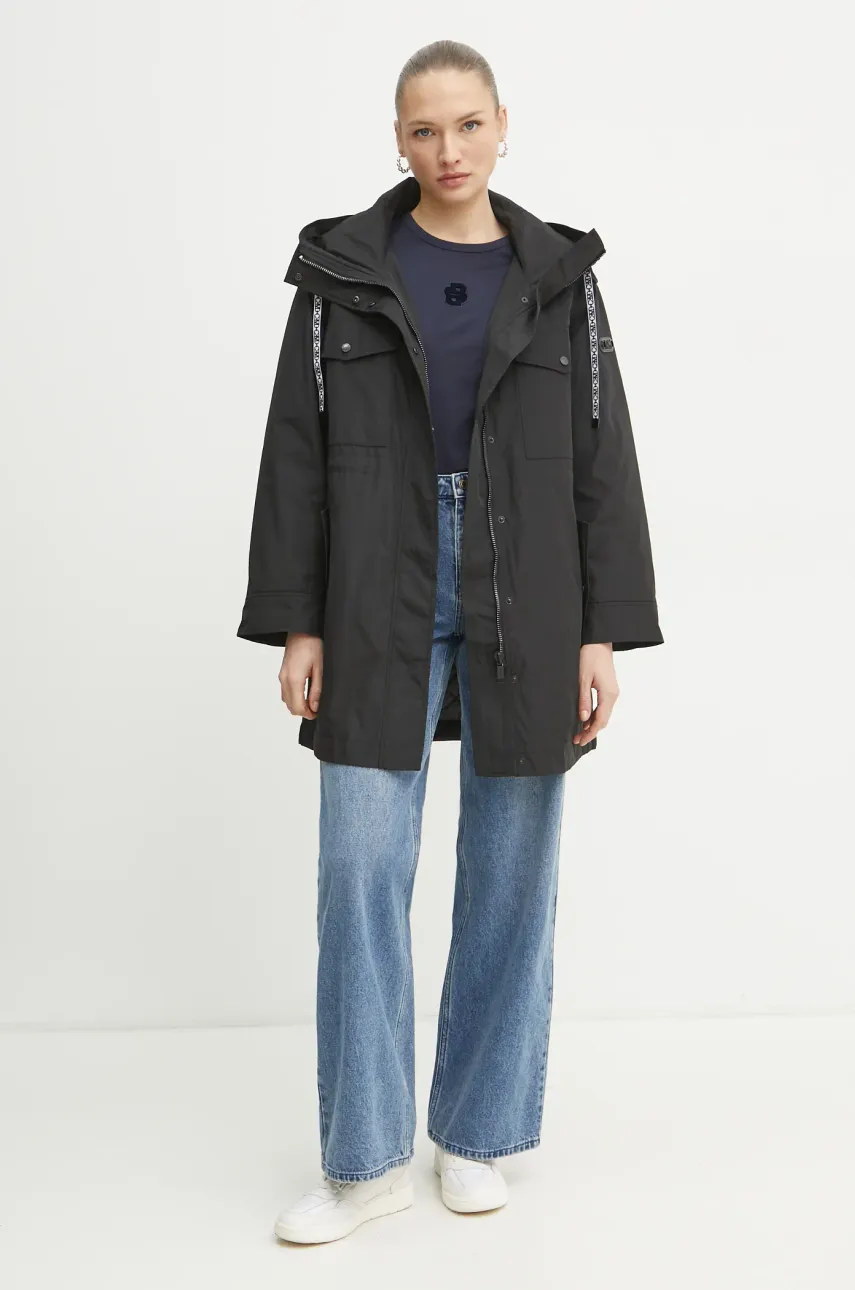 Парка MICHAEL Michael Kors цвет чёрный переходная MR520HB7LD Парка MICHAEL Michael Kors цвет чёрный переходная MR520HB7LD