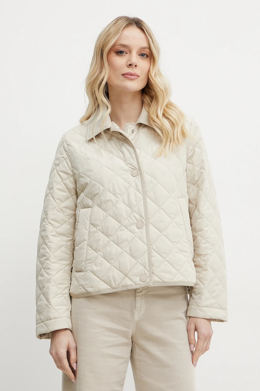 Weekend Max Mara geaca culoarea bej, de tranzitie, 2515481021600 Weekend Max Mara geaca culoarea bej, de tranzitie, 2515481021600