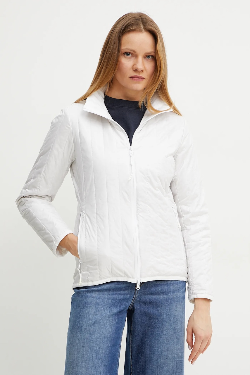 Max Mara Leisure geacă din amestec de lână femei, culoarea bej, de tranzitie, 2516481017600