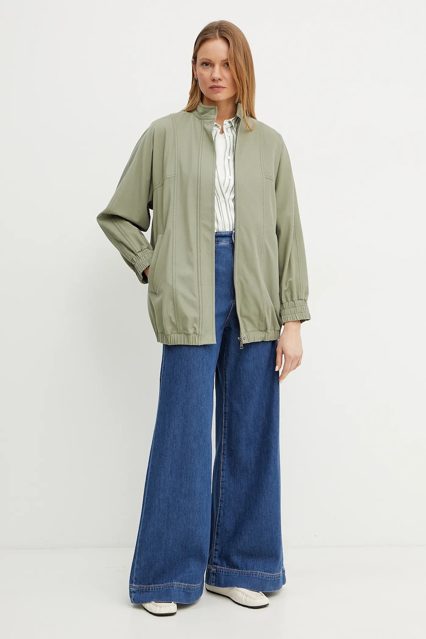 Куртка MM цвет зелёный переходная oversize 2516911018600 Куртка MM цвет зелёный переходная oversize 2516911018600