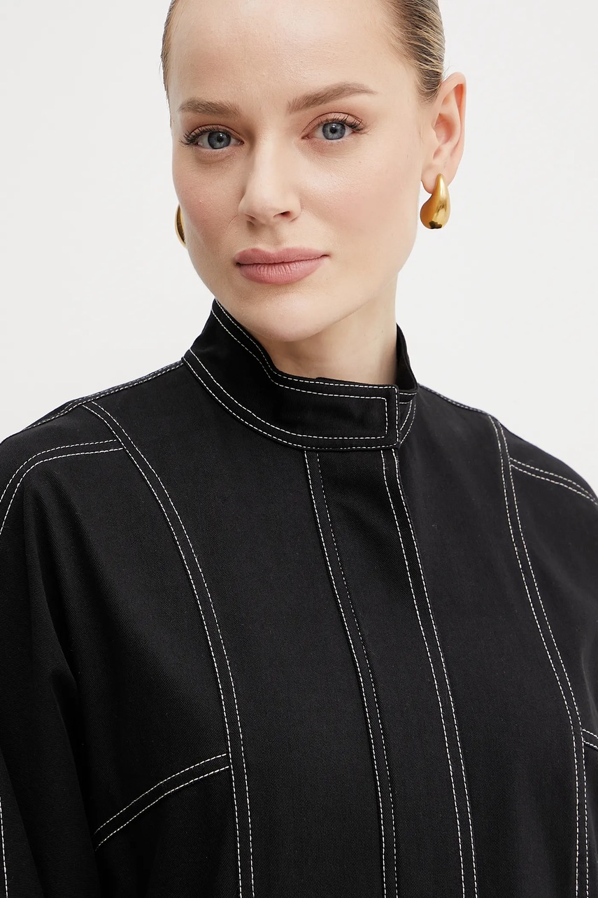 Μπουφάν MM χρώμα: μαύρο, 2516911018600 φωτογραφία