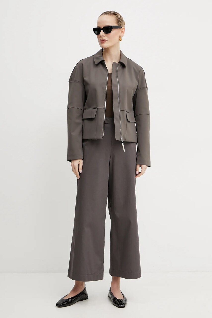 Куртка MM цвет коричневый переходная oversize 2516911037600 Куртка MM цвет коричневый переходная oversize 2516911037600