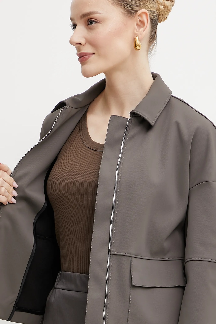 Μπουφάν MM χρώμα: καφέ, 2516911037600 φωτογραφία