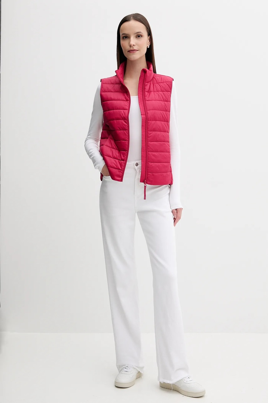 Безрукавка United Colors of Benetton цвет зелёный демисезонная 2TWDDJ00V