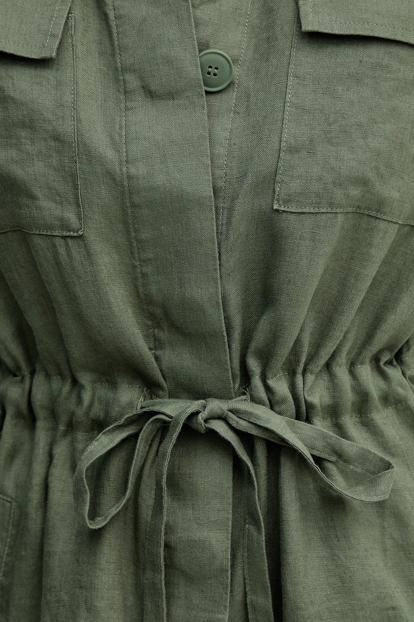 Lněná bunda United Colors of Benetton (obrázek 5)