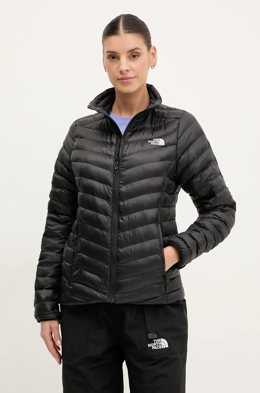 The North Face geaca Huila culoarea negru, de tranzitie, NF0A85AG4GZ1