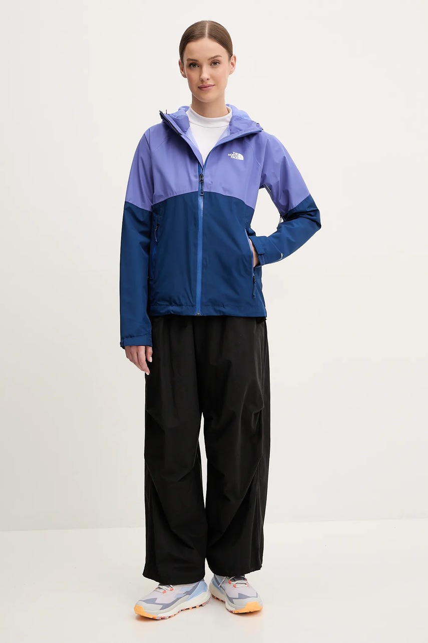 Μπουφάν The North Face Diablo Dynamic Zip-In χρώμα: μοβ, NF0A87GP8Z51 φωτογραφία