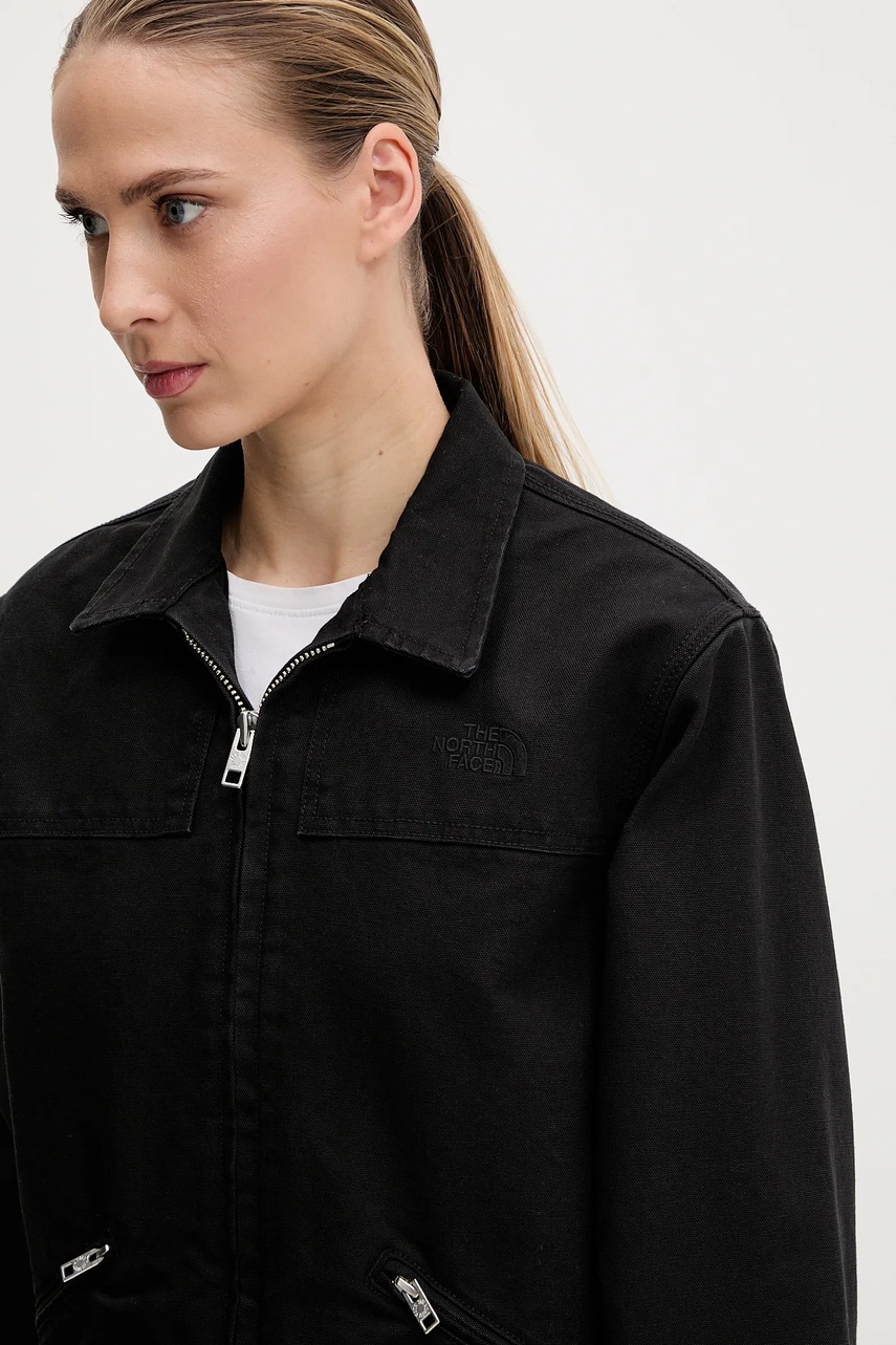 Βαμβακερό μπουφάν The North Face Cedar Canvas Work φωτογραφία