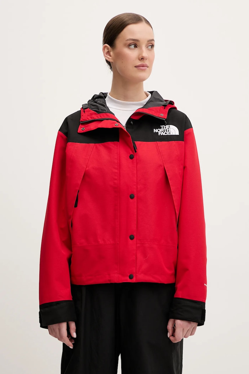 The North Face jachetă de exterior Dryvent Mono Mountain culoarea rosu, NF0A88YXKZ31 The North Face jachetă de exterior Dryvent Mono Mountain culoarea rosu, NF0A88YXKZ31
